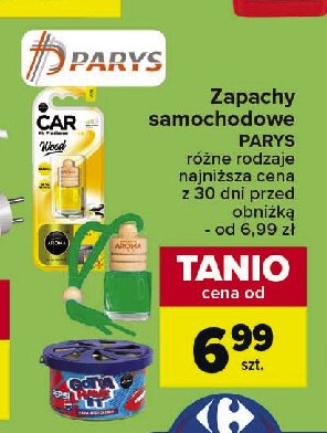 Zapach vanilla AROMA CAR WOOD promocja