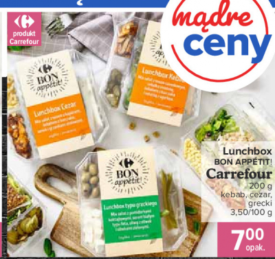 Lunchbox kebab Carrefour promocja