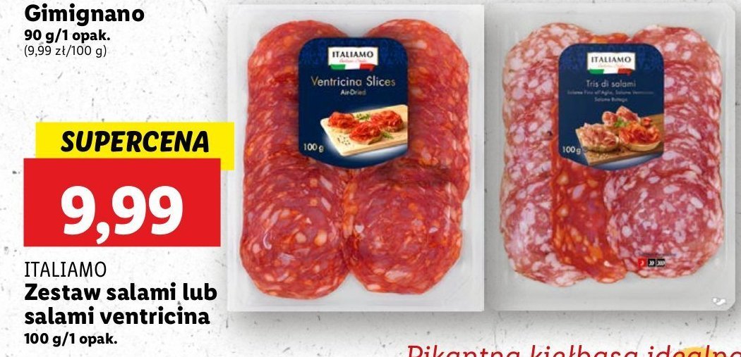 Zestaw salami Italiamo promocja