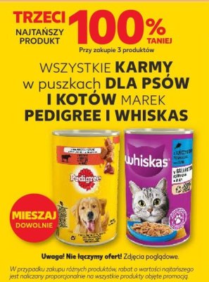 Karma dla kotów wszystkie rodzaje promocja w Kaufland