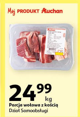 Porcja rosołowa wołowa Auchan promocja
