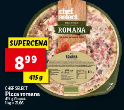 Pizza romana Chef select promocja