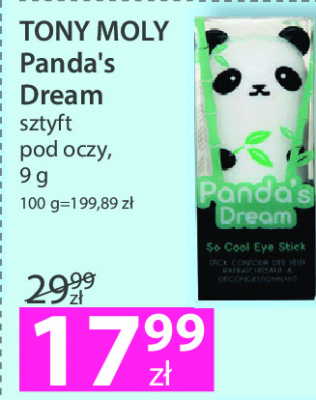 Sztyft panda's dream so cool Tony moly promocja