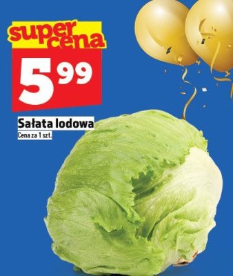 Sałata lodowa promocja w TOPAZ