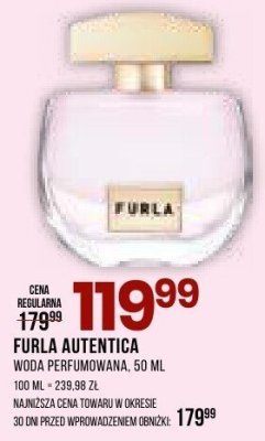 Perfumy FURLA AUTENTICA woda perfumowana promocja w Drogerie Natura