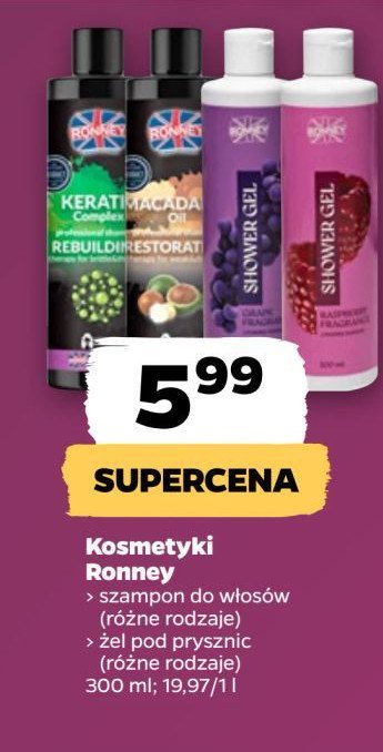 Żel pod prysznic grape Ronney promocja w Netto