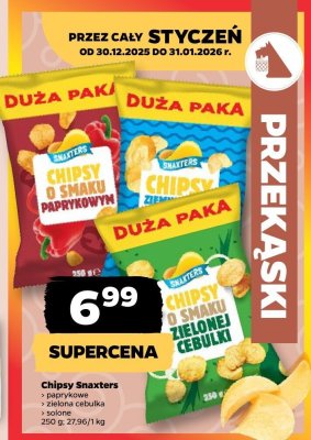 Chipsy paprykowe promocja w Netto