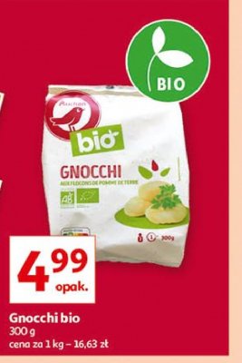 Gnocchi bio Auchan promocja