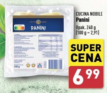 Panini Cucina nobile promocja