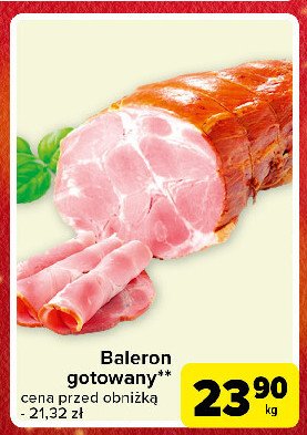 Baleron promocja