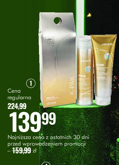 Zestaw w pudełku k-pak: szampon 300 ml + odżywka 250 ml Joico promocja