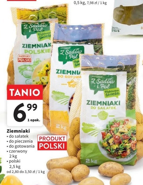Ziemniaki polskie Z sadów i pól promocja