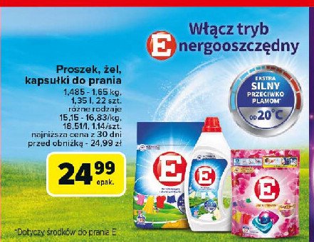 Kapsułki do prania E aromatherapy promocja w Carrefour Market