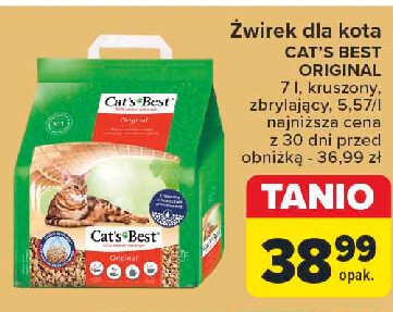 Żwirek dla kota original Cats best promocja