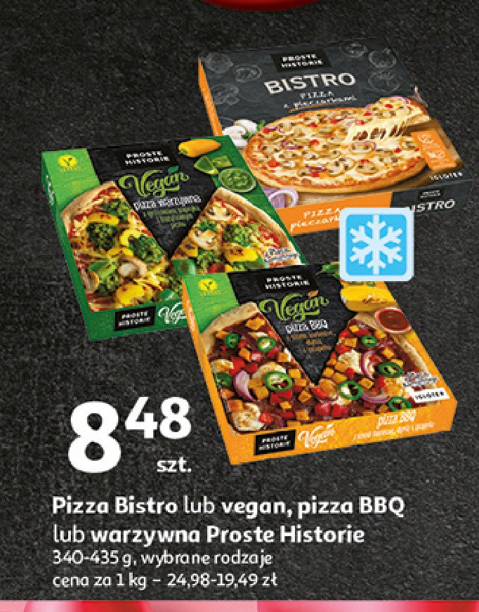 Pizza bbq z sosem barbecue dynią i jalapeno Iglotex proste historie vegan promocja