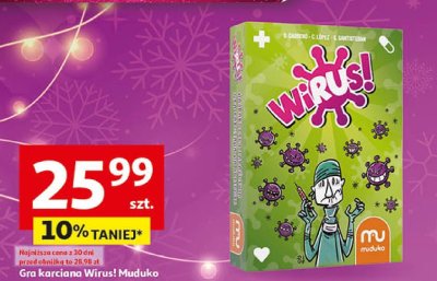 Gra karciana Wirus! Muduko promocja w Auchan