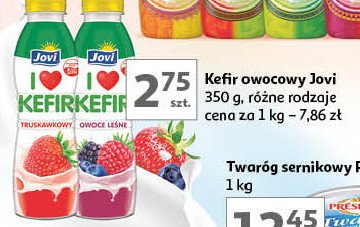 Kefir truskawkowy Jovi promocja