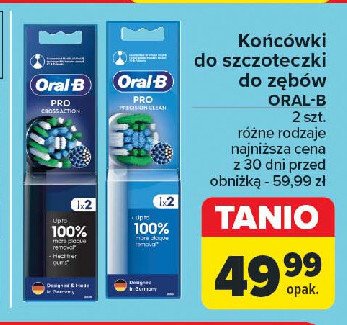 Końcówki do szczoteczki eb50-2 black edition Oral-b cross action promocja