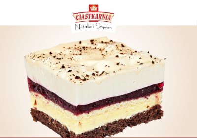 Ciasto Natalia i Szymon Ciastkarnia promocja w TOPAZ