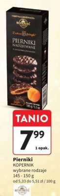 Pierniki Toruńskie KOPERNIK wybrane rodzaje promocja w Intermarche