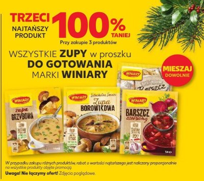 Zupa w proszku - różne rodzaje promocja w Kaufland