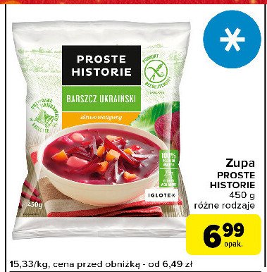 Barszcz ukraiński Iglotex proste historie promocja w Carrefour Express