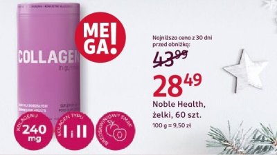 Żelki kolagenowe, 60 szt. promocja w Rossmann