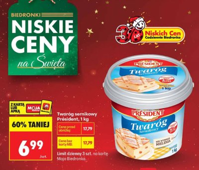 Ser promocja w Biedronka