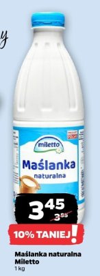 Maślanka naturalna promocja w Netto
