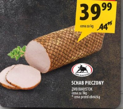 Schab pieczony ZWB BIAŁYSTOK promocja w Arhelan