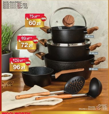 Garnek Stone Edition Ø20cm promocja w Woolworth