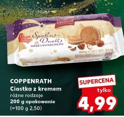 Ciastka z kremem różne rodzaje  promocja w Kaufland