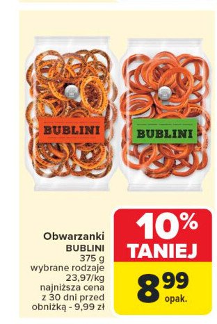 Obwarzanki bublini z makiem Sofio promocja