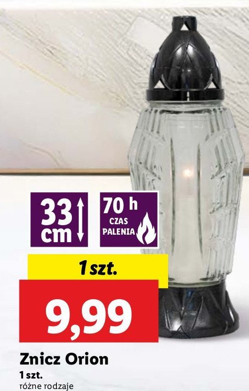 Znicz orion 70 h promocja