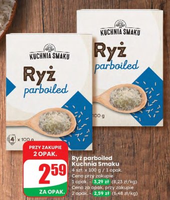 Ryż parboiled Kuchnia Smaku promocja w Dino