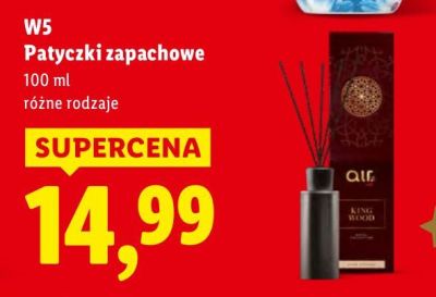 Patyczki zapachowe, różne rodzaje promocja w Lidl