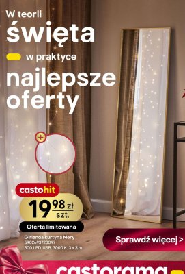 Girlanda kurtyna Mery promocja w Castorama