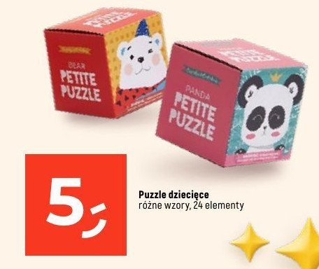 Puzzle panda 24 el. promocja w Dealz