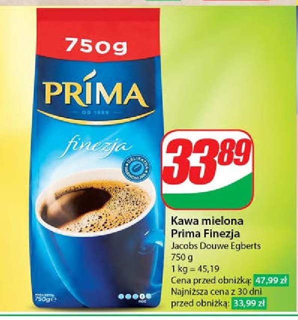 Kawa Prima Finezja promocja
