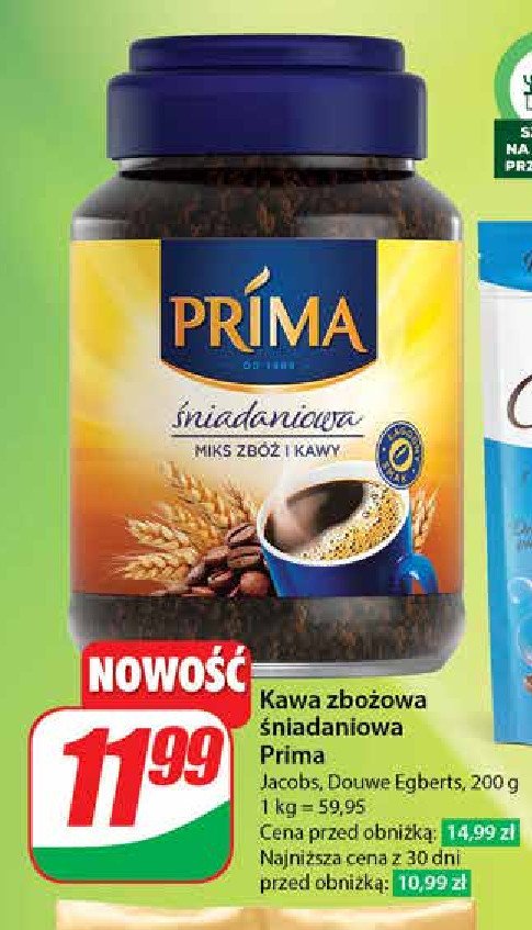 Kawa CAFE PRIMA ŚNIADANIOWA promocja