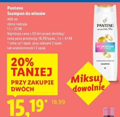 Szampon do włosów promocja w Lidl