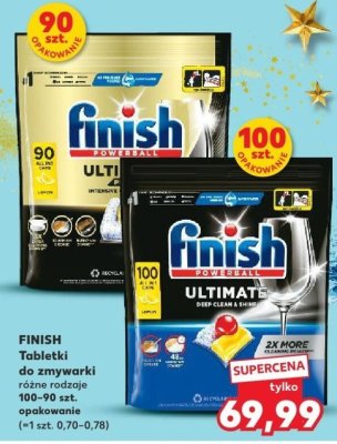 Tabletki do zmywarki Finish różne rodzaje 90/100 szt.  promocja w Kaufland