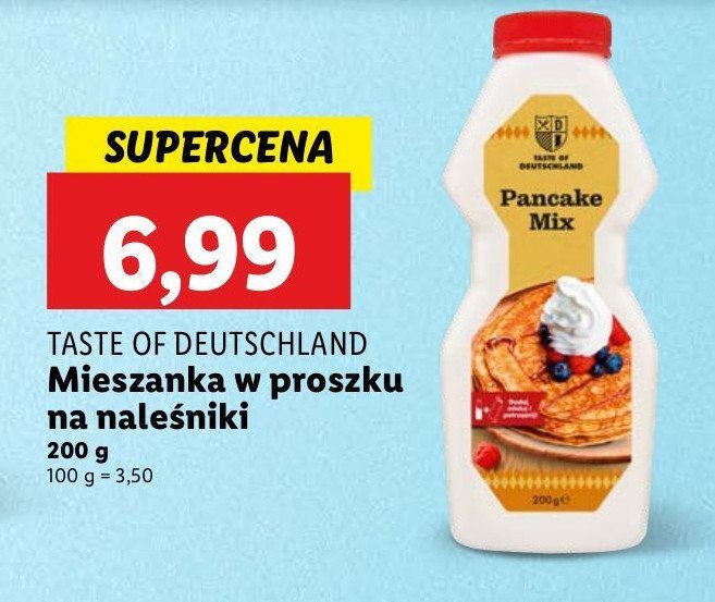 Mieszanka na naleśniki Taste of deutschland promocja