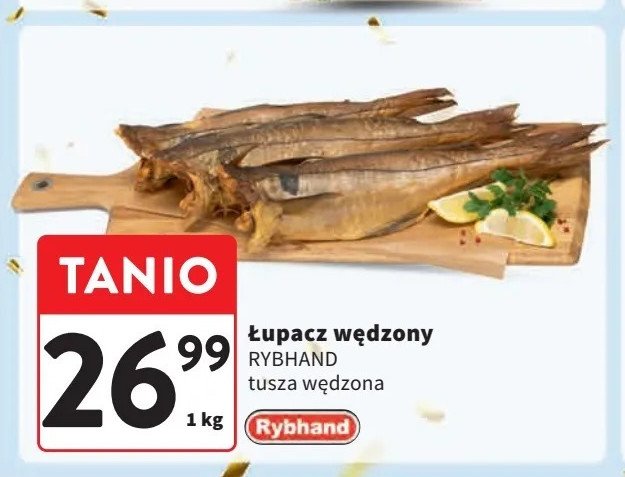 Łupacz wędzony Rybhand promocja