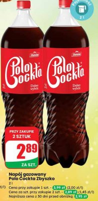 Napój gazowany Polo Cockta 2 l promocja w Dino