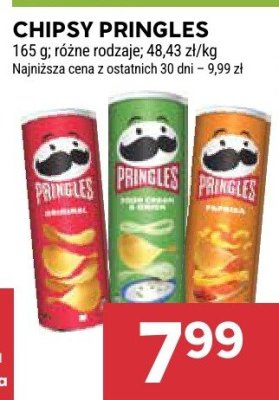 Chipsy PRINGLES promocja w Stokrotka