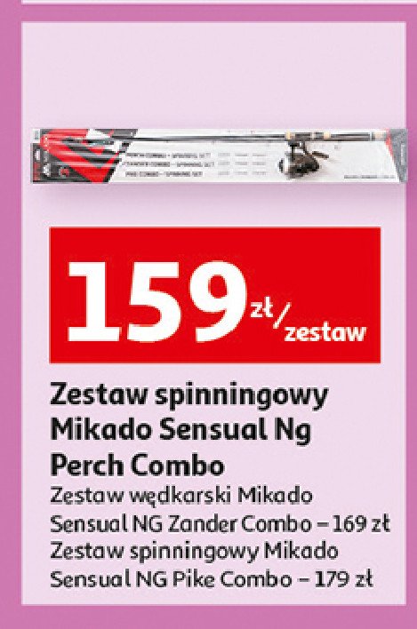 Zestaw spinningowy sensual ng perch combo Mikado (wędkarstwo) promocja