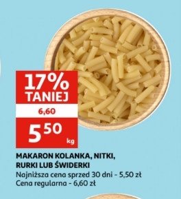 Makaron nitki promocja