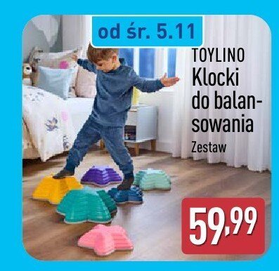 Klocki do balansowania  promocja w Aldi