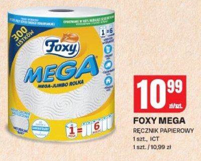 Ręcznik papierowy Foxy Mega promocja w Chorten
